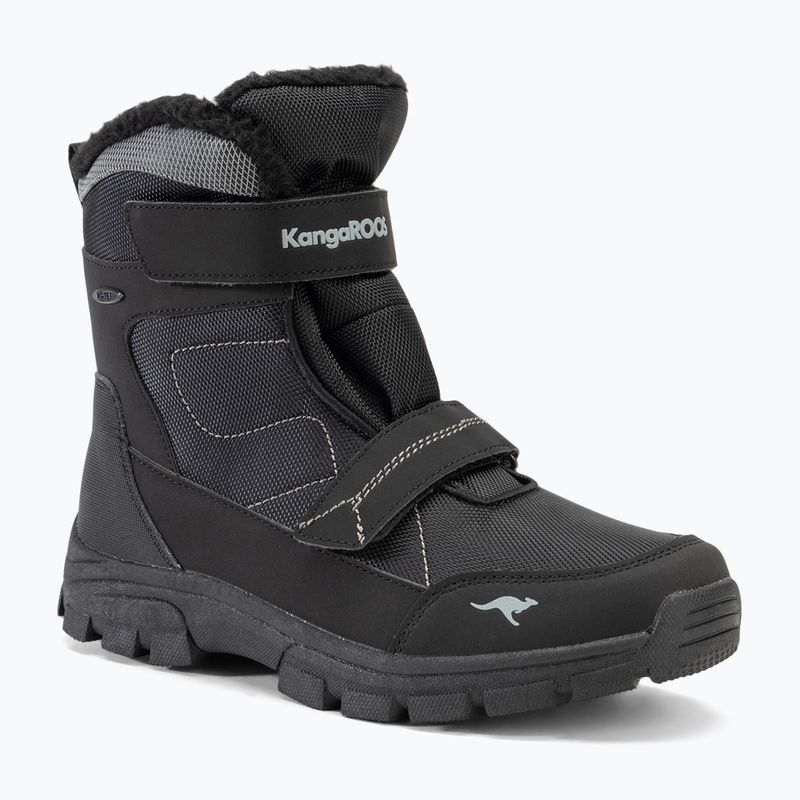 Herren Schneestiefel KangaROOS K-Simoo Heri V KTX jet schwarz