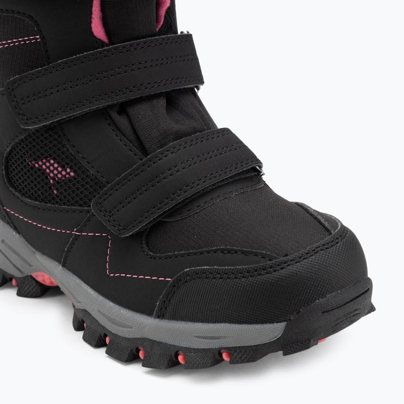 KangaROOS K-Robi KTX jet schwarz/rosa Kinderschneestiefel 5