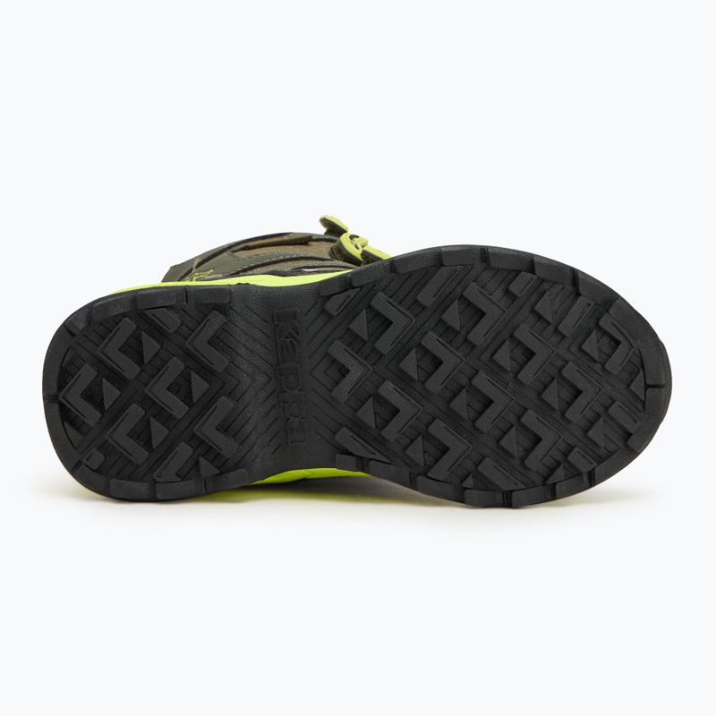 Schneeschuhe Kinder Kappa Vipos Tex army/lime 4