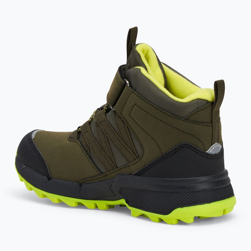 Kappa Thabo Tex army/lime Kinderschuhe 3