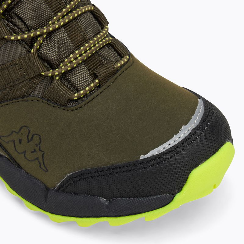 Kappa Thabo Tex army/lime Kinderschuhe 7