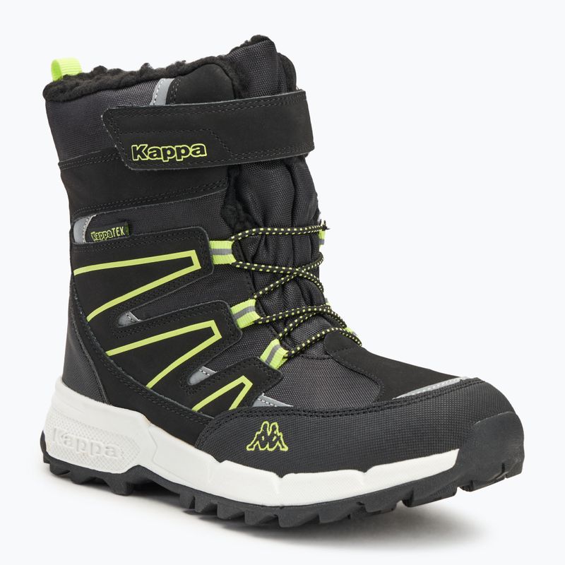 Kappa Floki Tex schwarz/limone Kinderschneestiefel