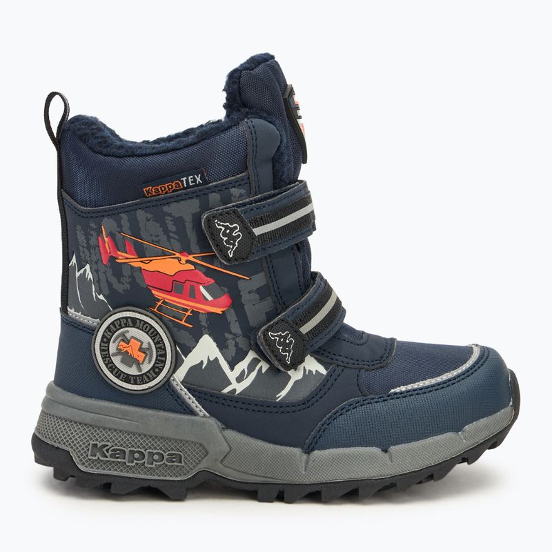 Kappa Mountres Tex Kinder Schneestiefel navy/orange 2