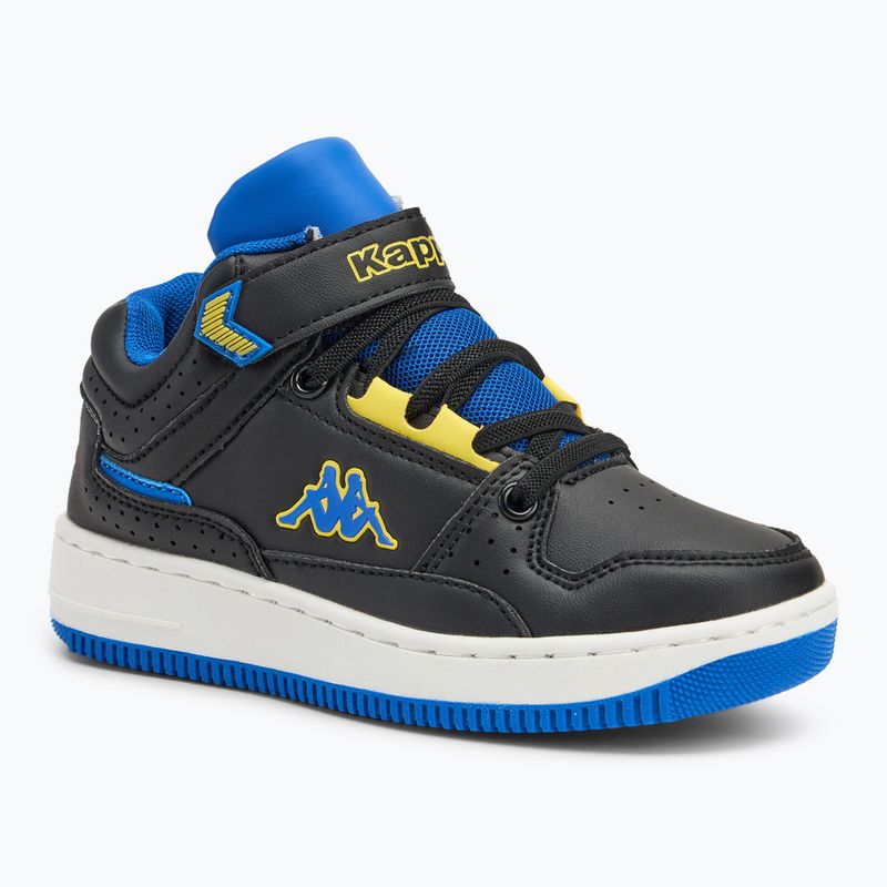 Kappa Jonscha Kinderschuhe schwarz/blau