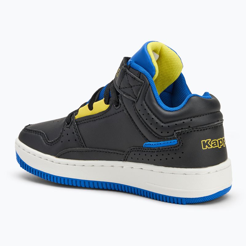 Kappa Jonscha Kinderschuhe schwarz/blau