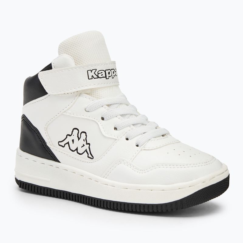 Kappa Broome MF Kinderschuhe weiß/schwarz