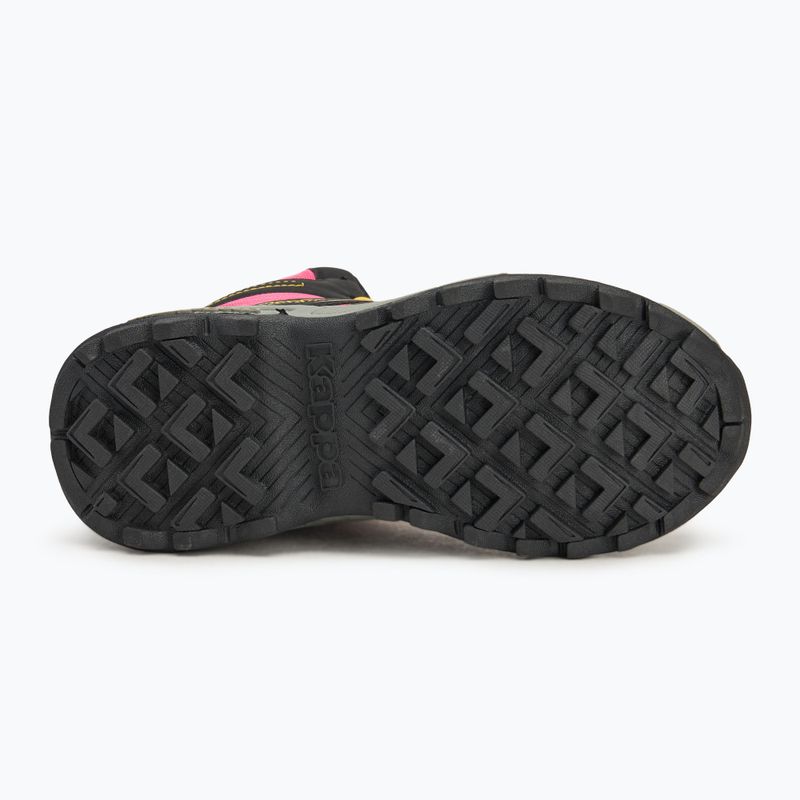Kinderschuhe Kappa Boxford Mid Tex pink/yellow 4