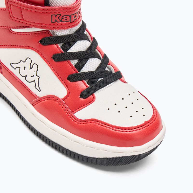 Kappa Alid Kinderschuhe weiß/rot