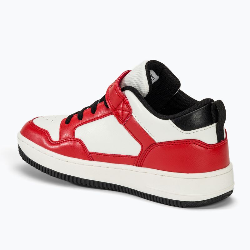 Kappa Alid Low Kinderschuhe weiß/rot