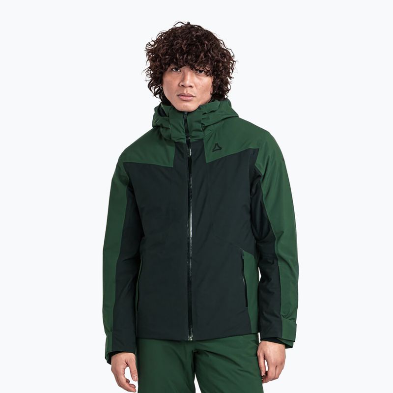 Herren-Skijacke Schöffel Trifex dark jade