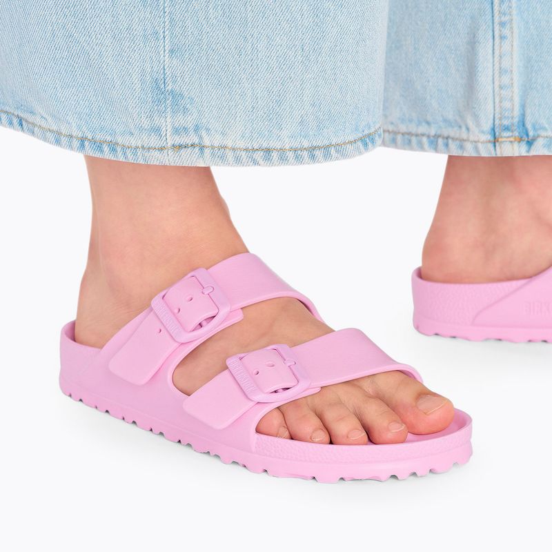 Slides Schlappen  Kinder BIRKENSTOCK Arizona EVA Narrow fondant pink 9