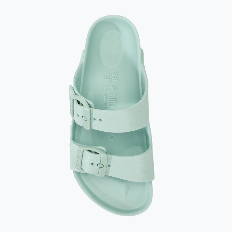 Slides Schlappen  Kinder BIRKENSTOCK Arizona EVA Narrow surf green 5