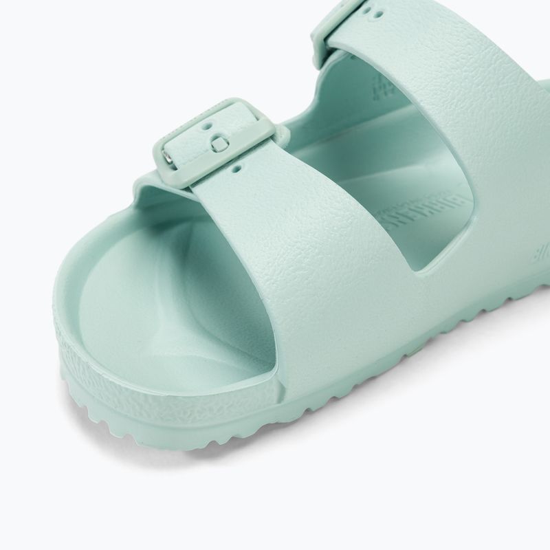 Slides Schlappen  Kinder BIRKENSTOCK Arizona EVA Narrow surf green 7