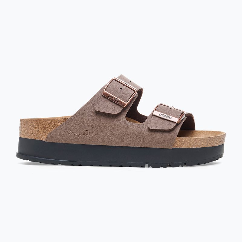 Badelatschen BIRKENSTOCK Arizona Flex Platform Birko-Flor mocca 2