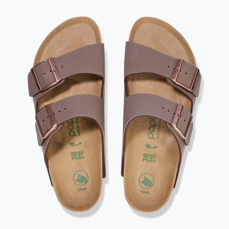Badelatschen BIRKENSTOCK Arizona Flex Platform Birko-Flor mocca 3
