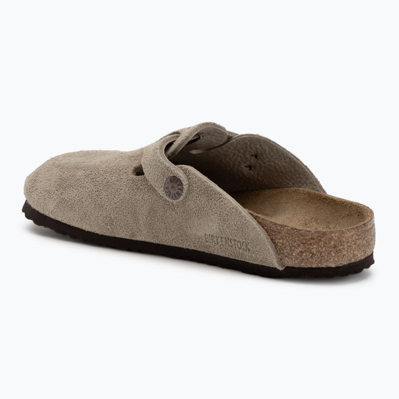 BIRKENSTOCK Boston Kids Schmal taupefarbene Flip-Flops 3
