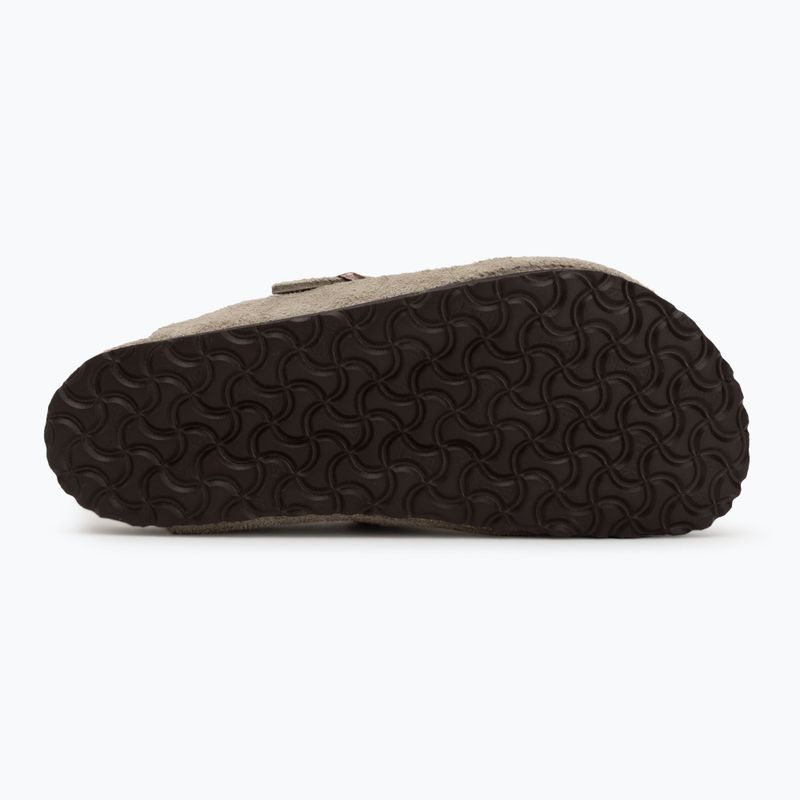 BIRKENSTOCK Boston Kids Schmal taupefarbene Flip-Flops 4