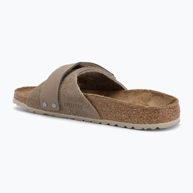 Damen Flip-Flops BIRKENSTOCK Oita W LENB/LEVE Schmal taupe 3