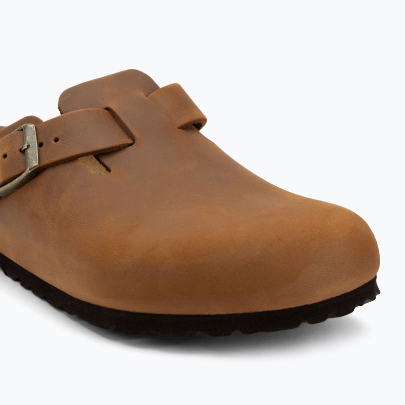 BIRKENSTOCK Boston LEOI Regular cognacfarbene Flip-Flops 7