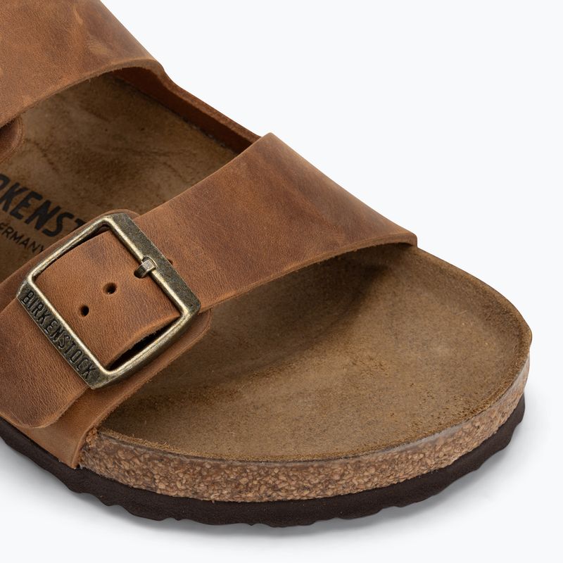Badeschuhe BIRKENSTOCK Arizona LEOI Regular cognac 7