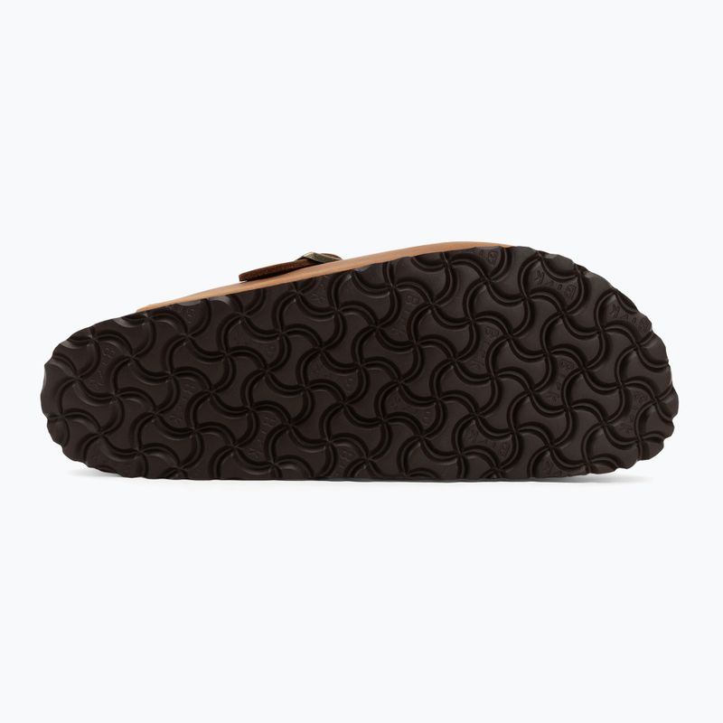 BIRKENSTOCK Boston LEOI Schmale cognacfarbene Flip-Flops 4