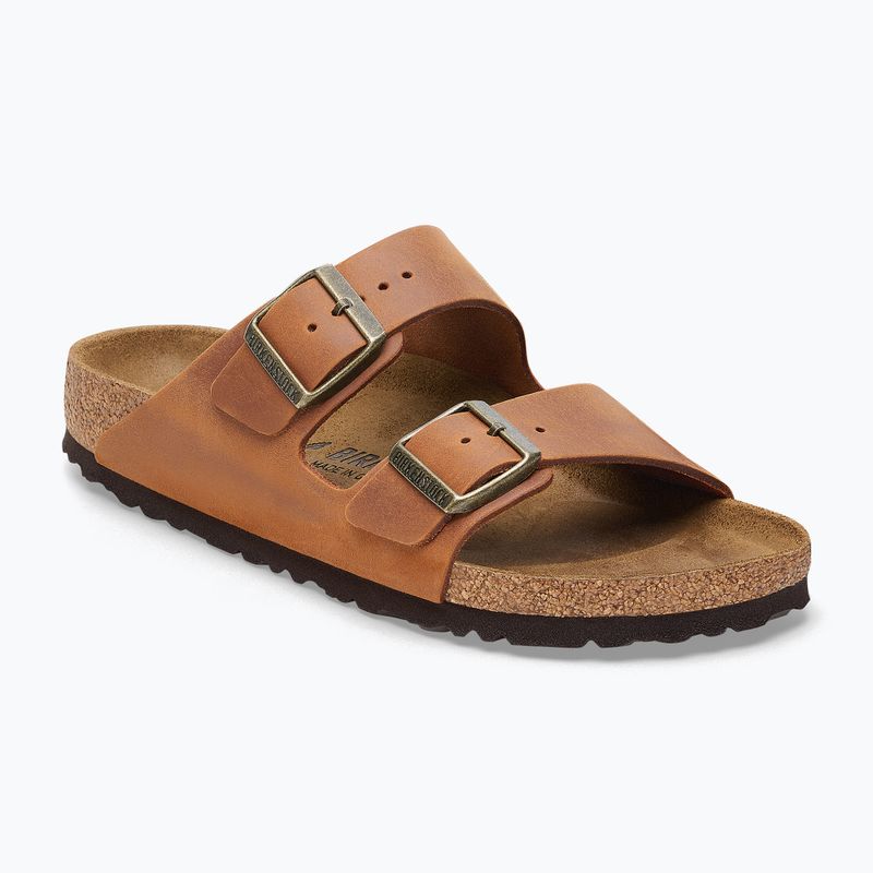 BIRKENSTOCK Arizona LEOI Schmal cognac Flip-Flops 8