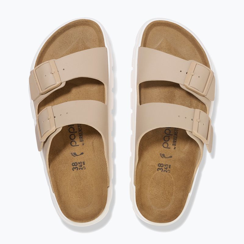 Damenbadelatschen BIRKENSTOCK Arizona Chunky Birko-Flor sandcastle 3