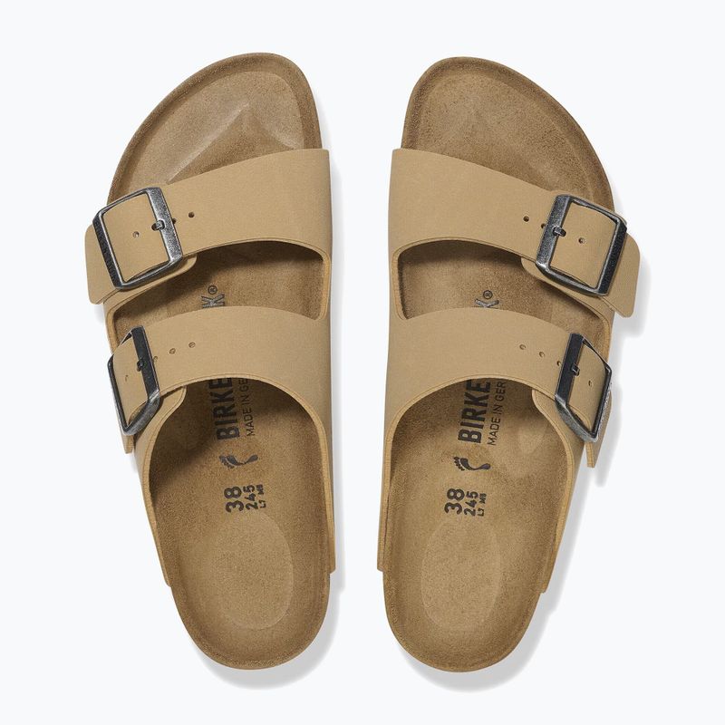 Pantoletten BIRKENSTOCK Arizona Birkibuc Narrow 4