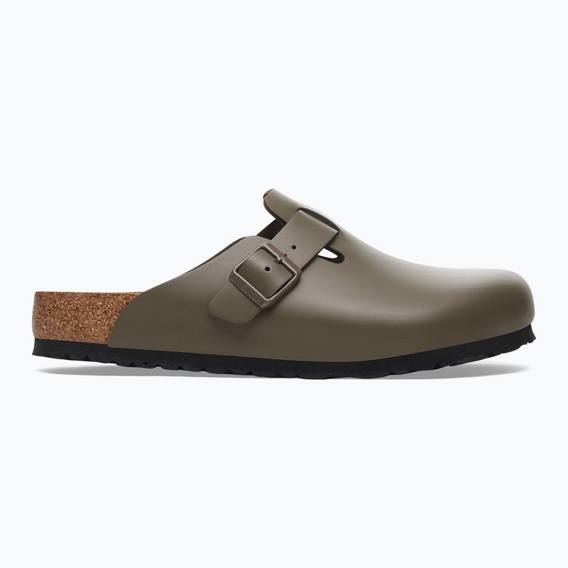 Badeschuhe BIRKENSTOCK Boston NL Regular smooth leather concrete gray 2