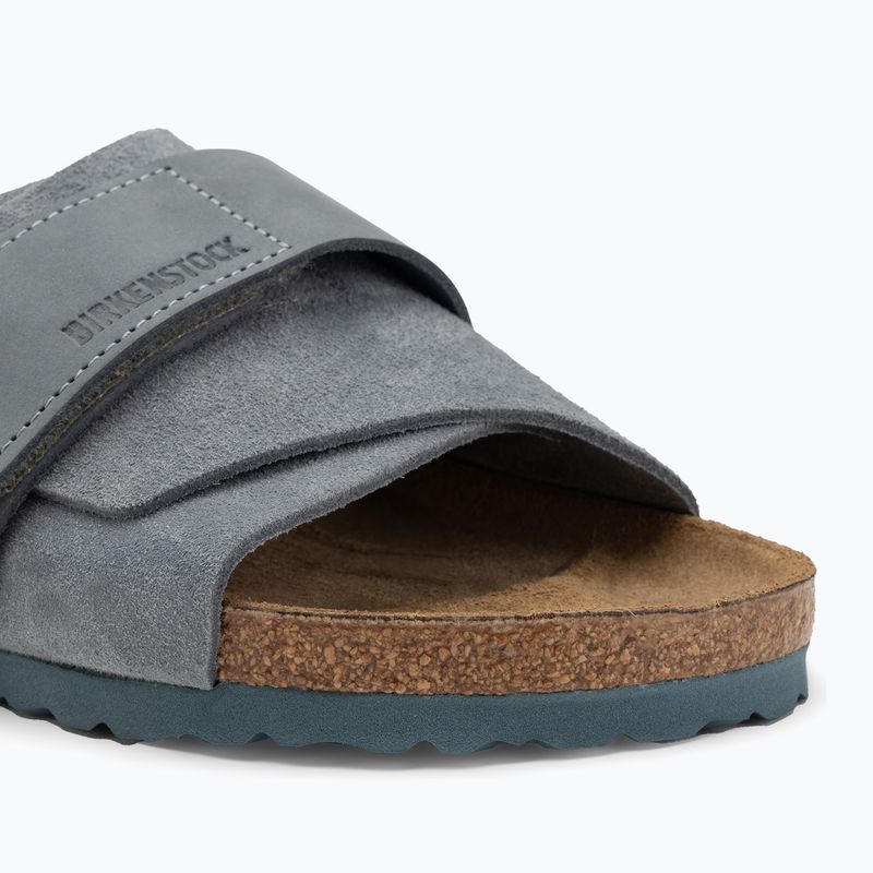 BIRKENSTOCK Kyoto LENB/LEVE Schmale Flip-Flops basaltgrau 7