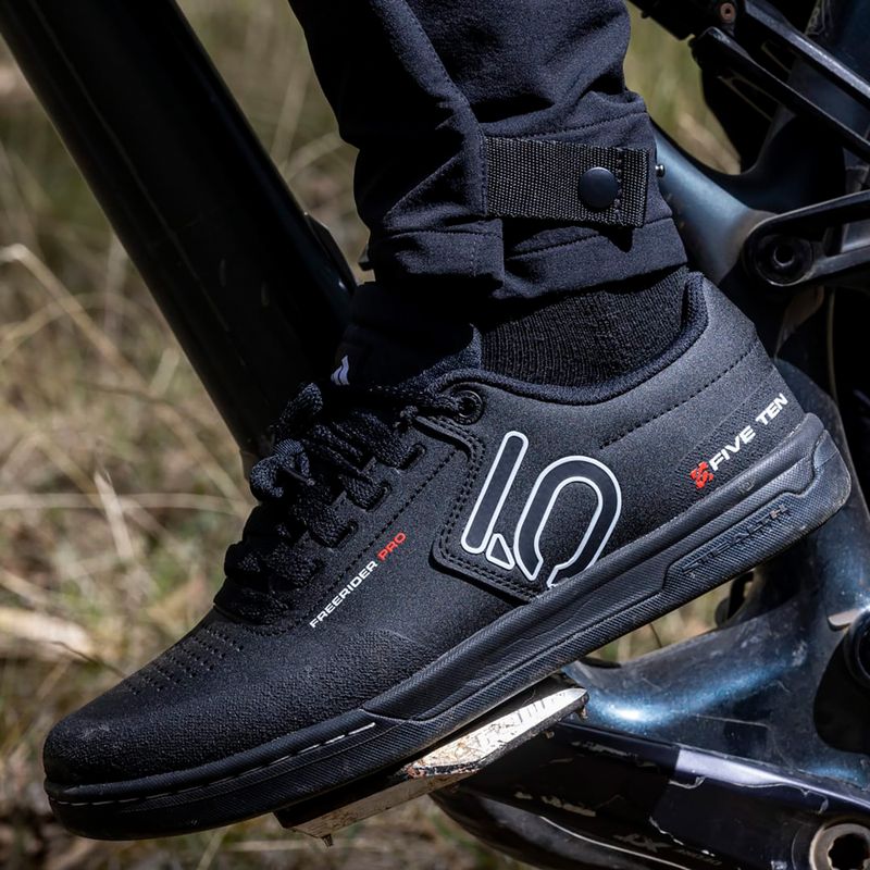 Herren adidas FIVE TEN Freerider Pro Kern schwarz/Wolke weiß/Wolke weiß Plattform Radfahren Schuhe 8
