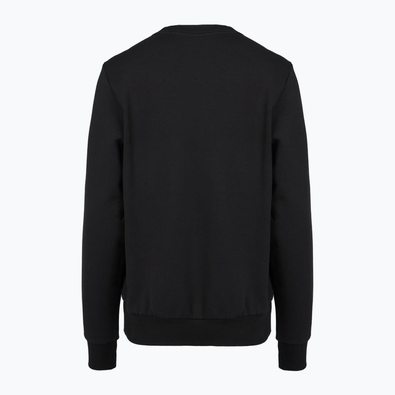 Hoodie Sweatshirt Damen Reebok Identity Big Logo Fleece Crew black 2