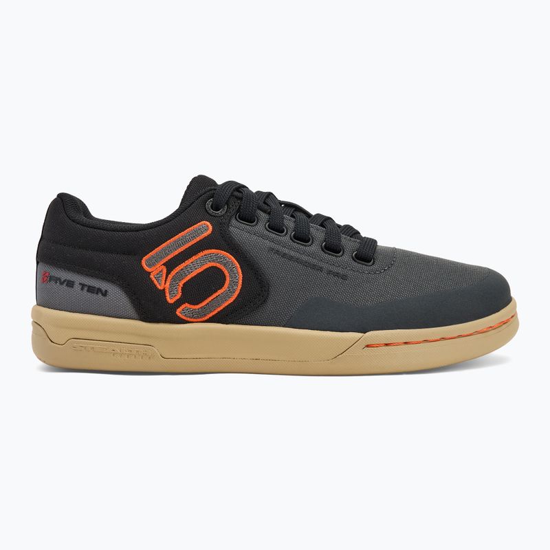 Damen Plateau Radschuhe adidas FIVE TEN Freerider Pro Canvas W grau sechs/grau vier/impact orange 2