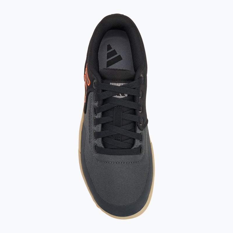 Damen Plateau Radschuhe adidas FIVE TEN Freerider Pro Canvas W grau sechs/grau vier/impact orange 5