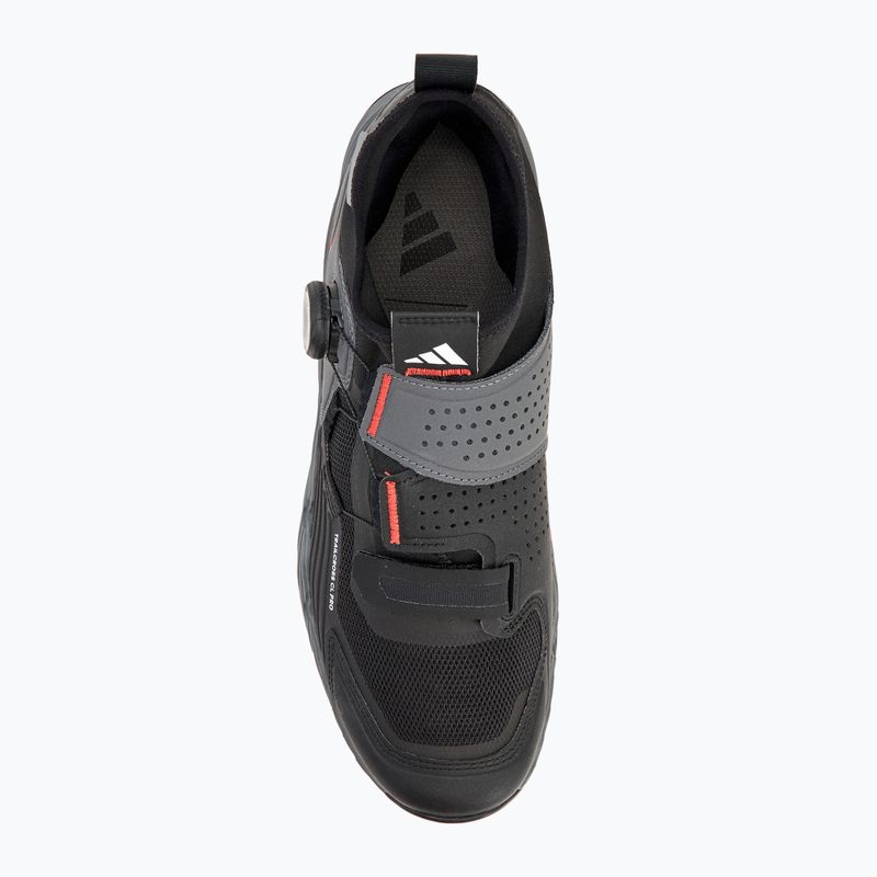 Fahrrad schuhe Radsportschuhe MTB Herren adidas FIVE TEN Trailcross Pro Clip-In grey five / core black / red 5