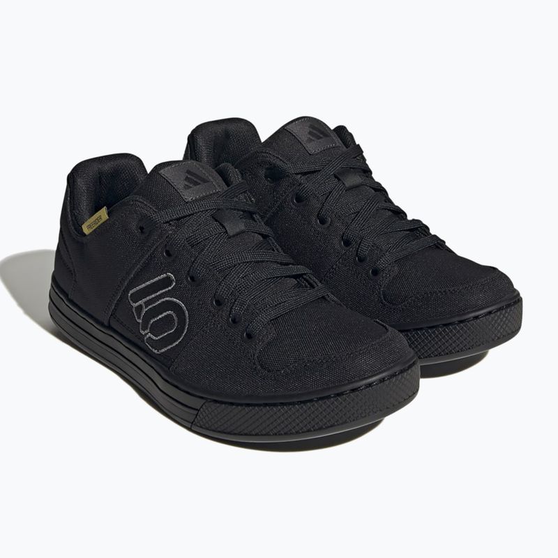 Männer Plattform Radfahren Schuhe adidas FIVE TEN Freerider Canvas Kern schwarz/dgh solide grau/grau fünf 8