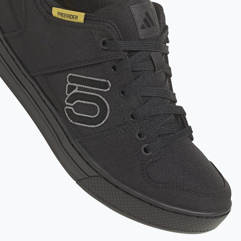 Männer Plattform Radfahren Schuhe adidas FIVE TEN Freerider Canvas Kern schwarz/dgh solide grau/grau fünf 12