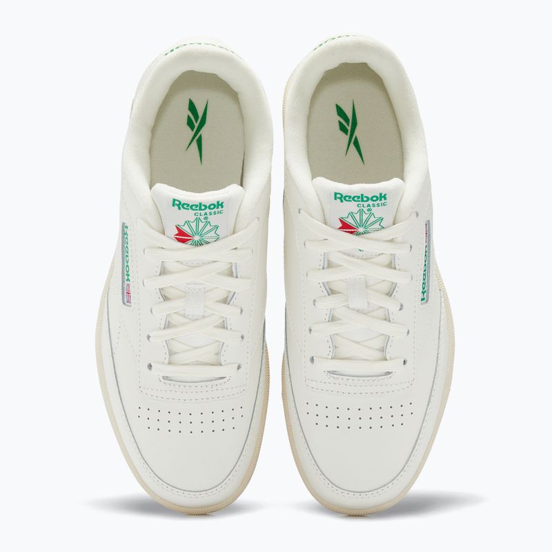 Kinderschuhe Reebok Club C chalk/chalk/glegrn 5
