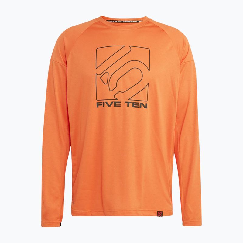 Radsport Shirt adidas FIVE TEN Long Sleeve Jersey semi impact orange 7