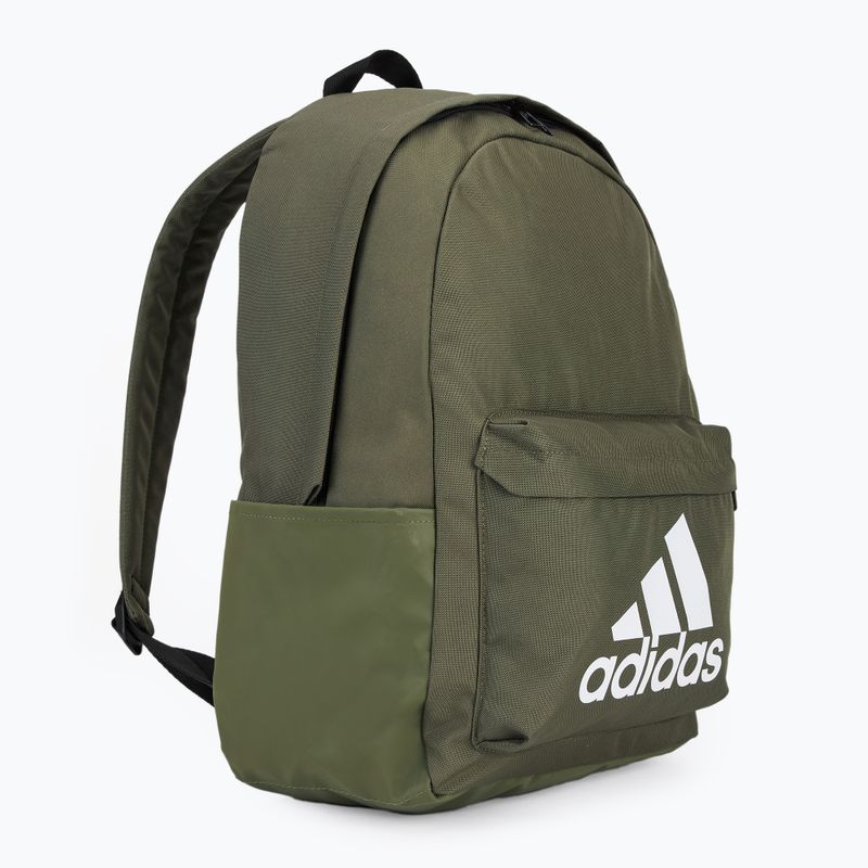 adidas Classic Badge Of Sport Rucksack 27,5 l oliv strata/weiß 2