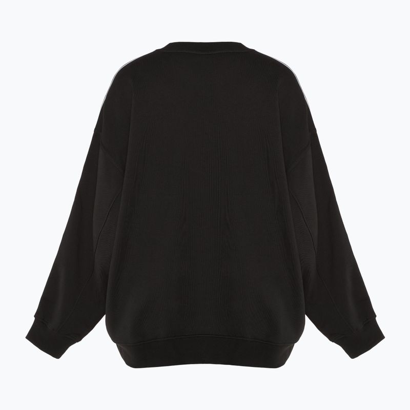 adidas Adicolor Classics Damen Sweatshirt in Übergröße schwarz 2