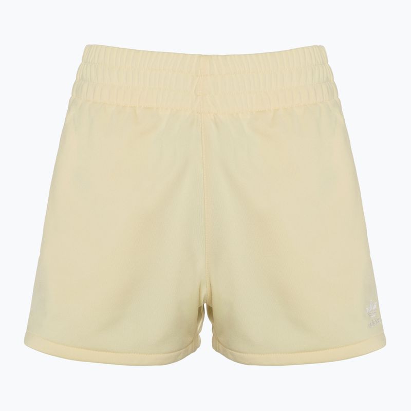 Damen-Shorts adidas Adicolor 3-Streifen fast gelb