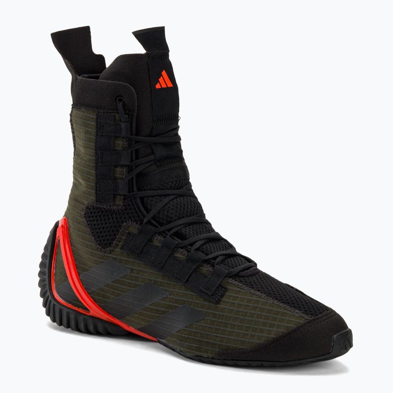 adidas Speedex 23 carbon/core schwarz/solar rot Boxschuhe