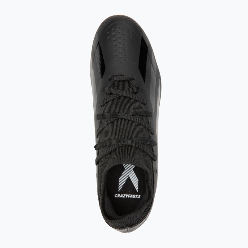 Herren adidas X Crazyfast 3 FG Kern schwarz Fußballschuhe 5