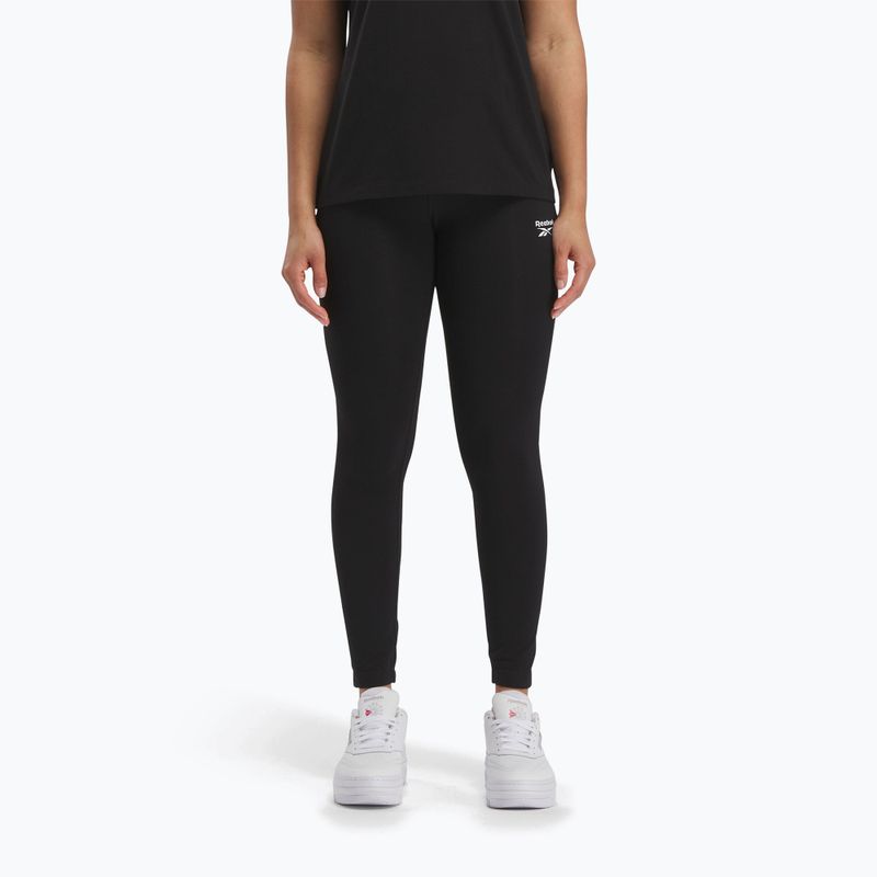 Leggings Damen Reebok Identity Small Logo Cotton black