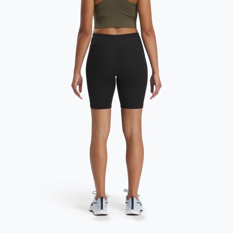 Damen Reebok Identity Fitted Shorts schwarz 3