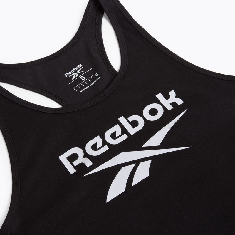 Reebok Identity Big Logo Tank Damen schwarz 3