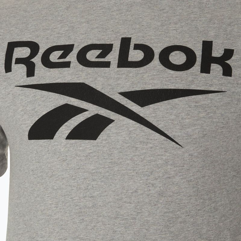 Shirt Herren Reebok Reebok Identity Big Logo Tee medium grey heather 3