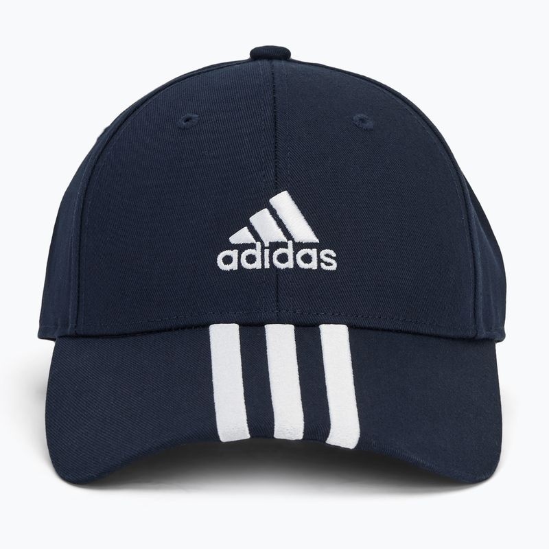 adidas Baseball 3-Streifen Cotton Twill Baseballkappe navy/weiß 2