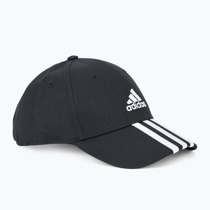 Basecap adidas Baseball 3-Stripes Cotton Twill black/ white